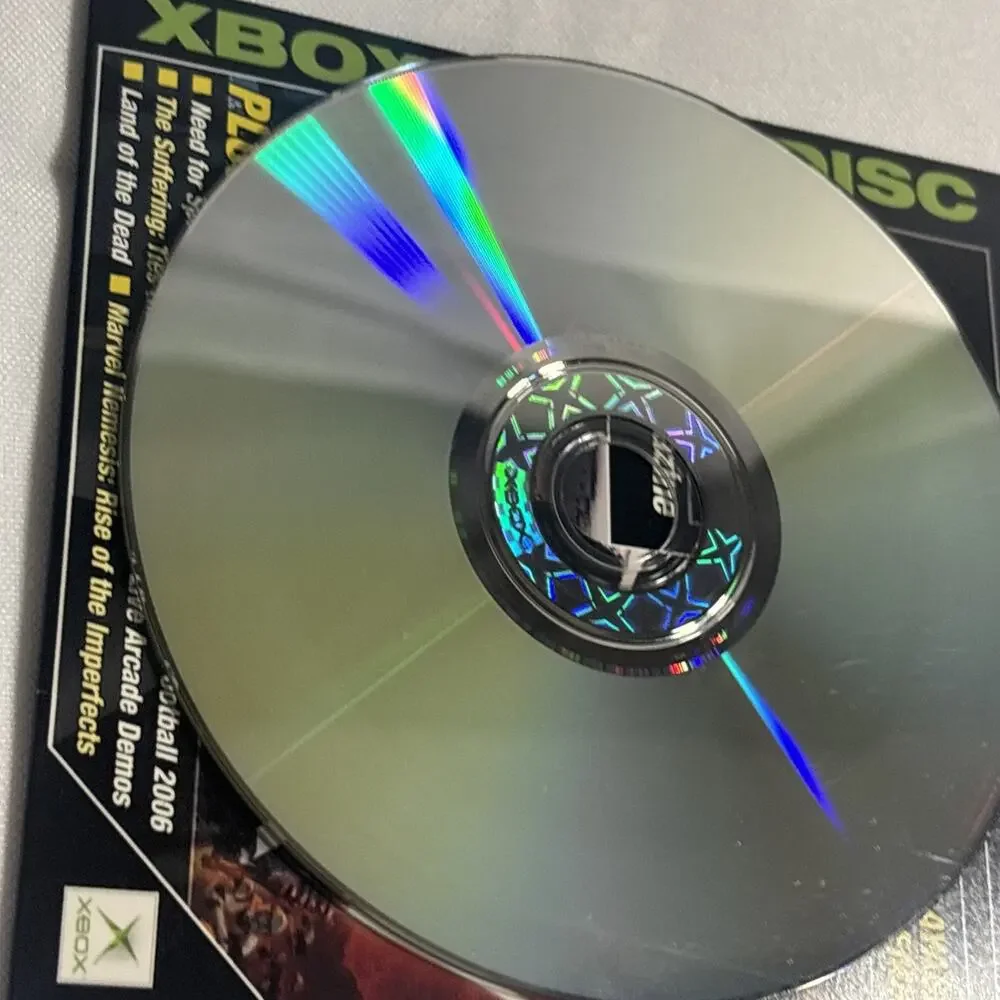 Official Xbox Demo Disc 48,49,50. MortalCombat, Farcry, StarWars Battlefront